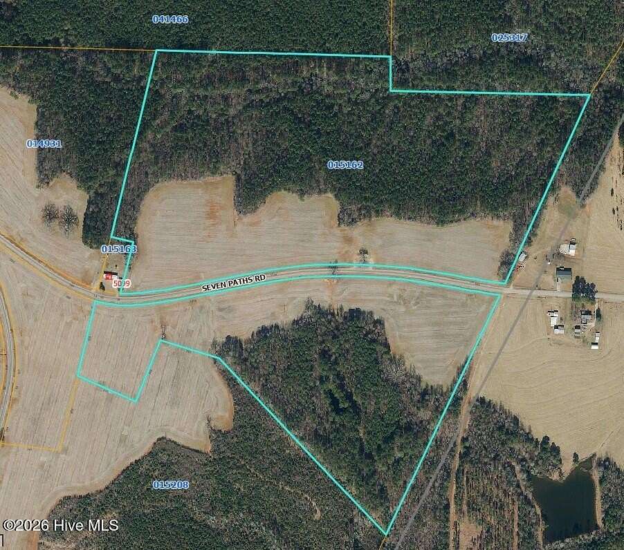 62 Acres of Recreational & Residential Land for Sale in Spring Hope, North Carolina