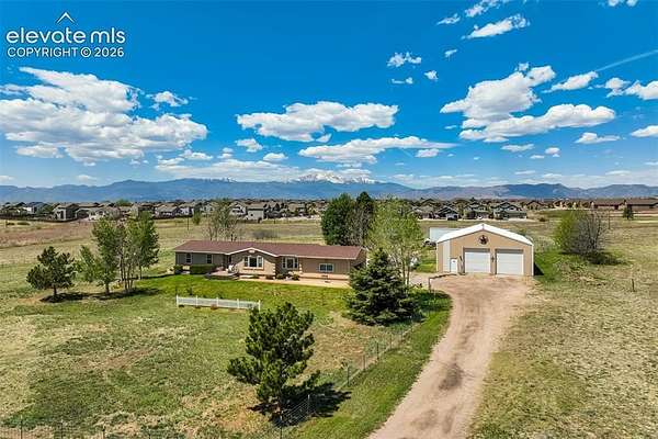 10.6 Acres of Land with Home for Sale in Colorado Springs, Colorado