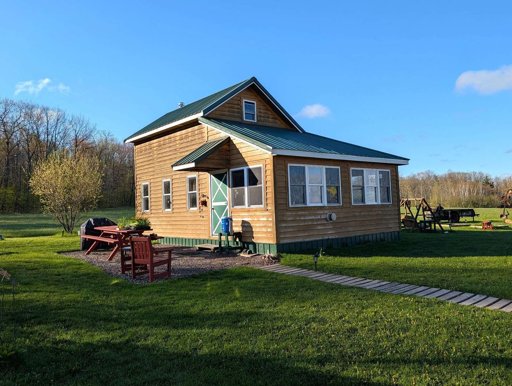 120 Acres of Recreational Land with Home for Sale in Ladysmith, Wisconsin