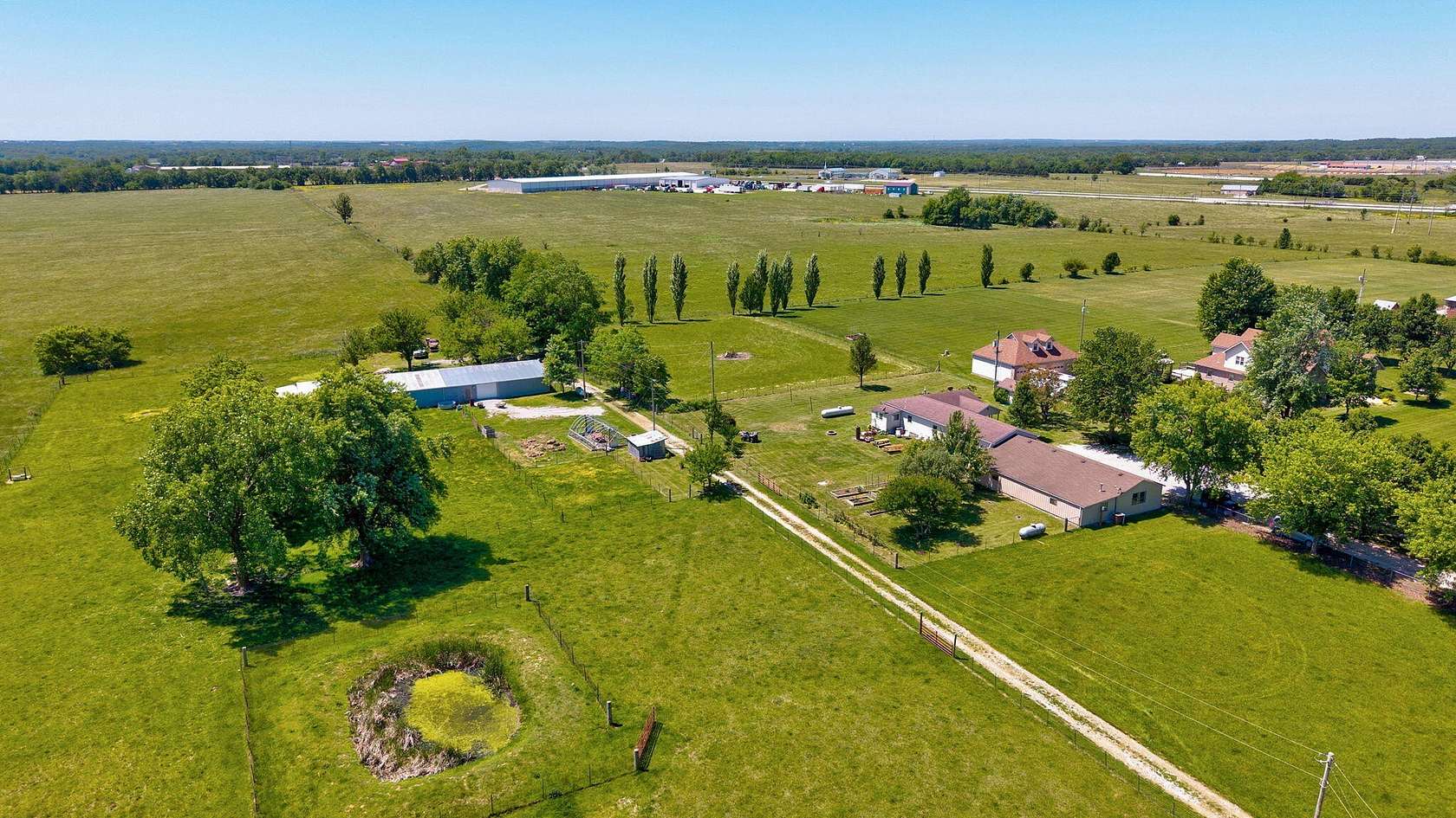 5.16 Acres of Land with Home for Sale in Bolivar, Missouri