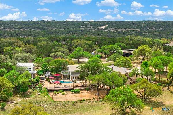 18.2 Acres of Land with Home for Sale in Wimberley, Texas