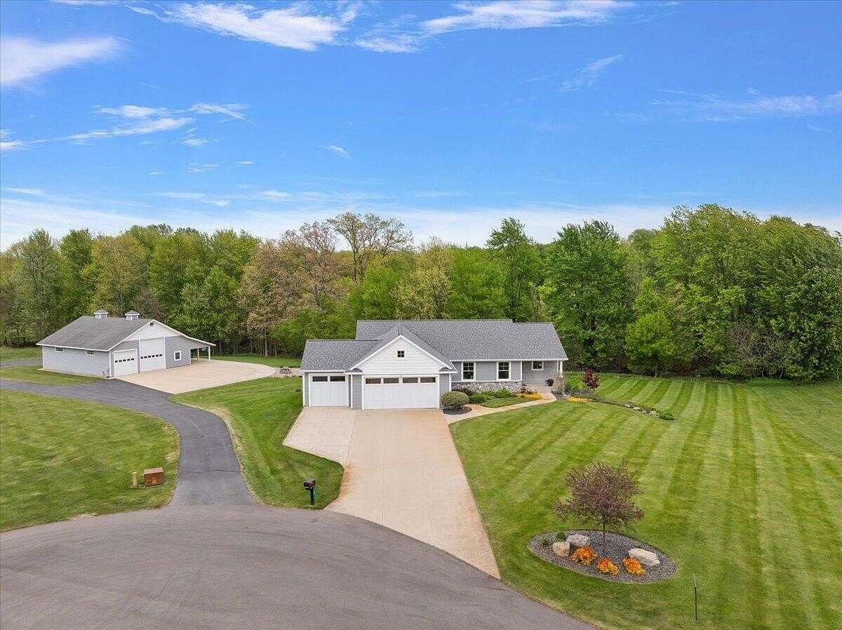 3 Acres of Land with Home for Sale in Caledonia, Michigan