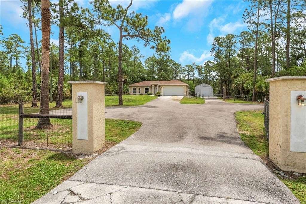 1.64 Acres of Land with Home for Sale in Naples, Florida