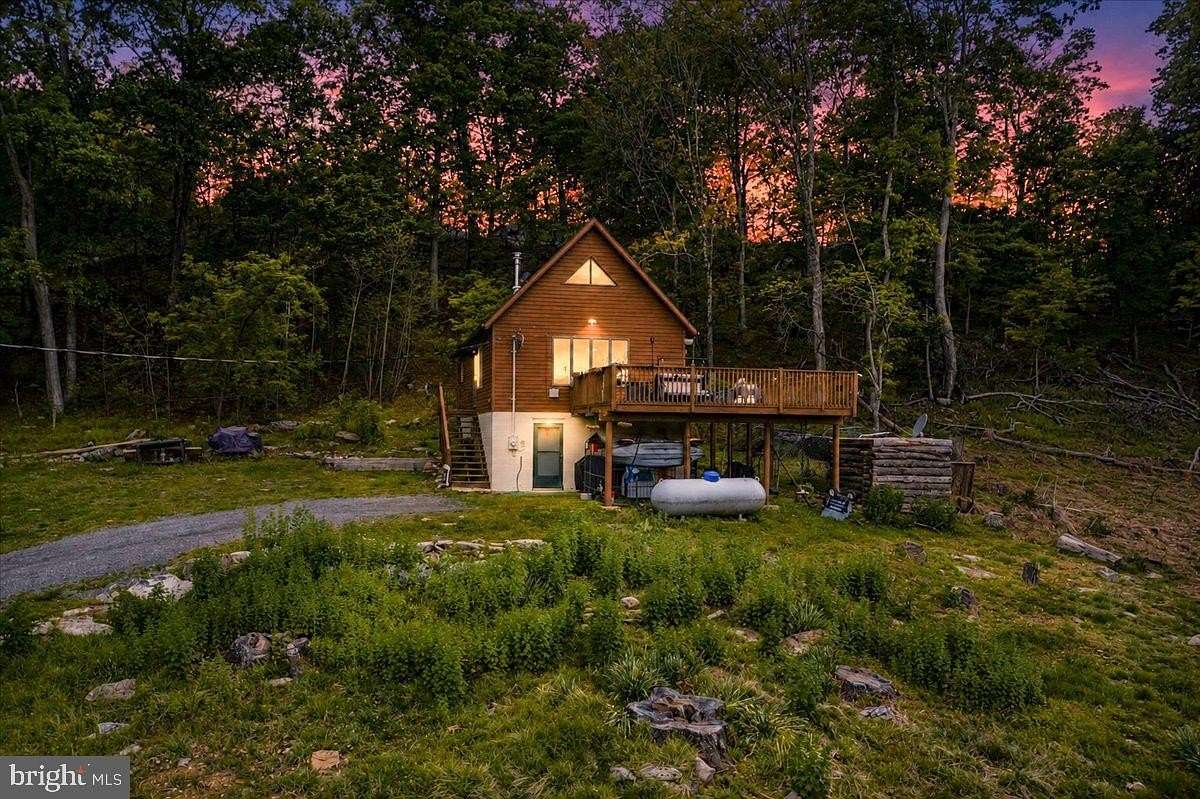 5.82 Acres of Land with Home for Sale in Great Cacapon, West Virginia