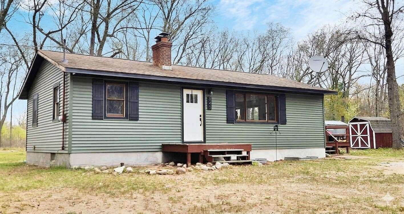 5.14 Acres of Land with Home for Sale in White Cloud, Michigan