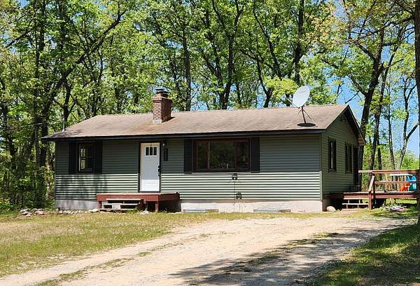 5.14 Acres of Land with Home for Sale in White Cloud, Michigan