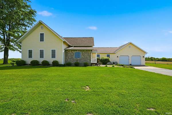 3 Acres of Land with Home for Sale in Claypool, Indiana
