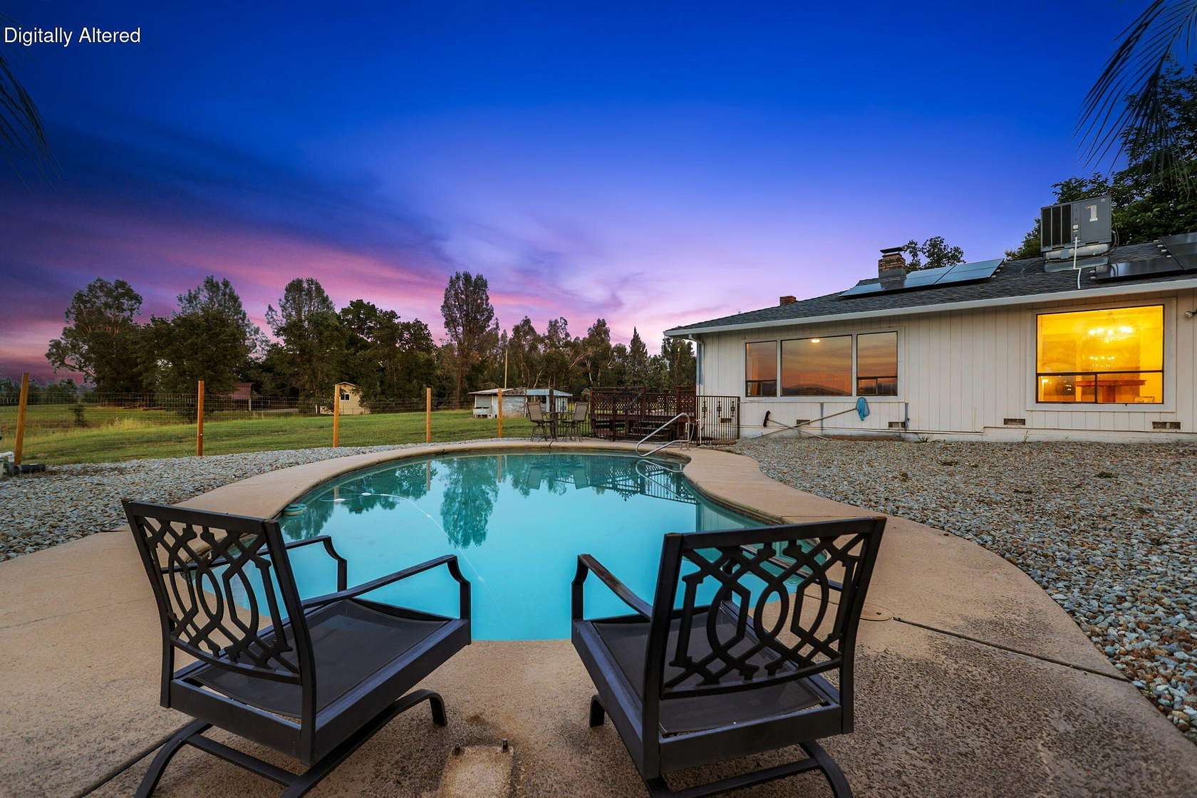 2 Acres of Land with Home for Sale in Palo Cedro, California
