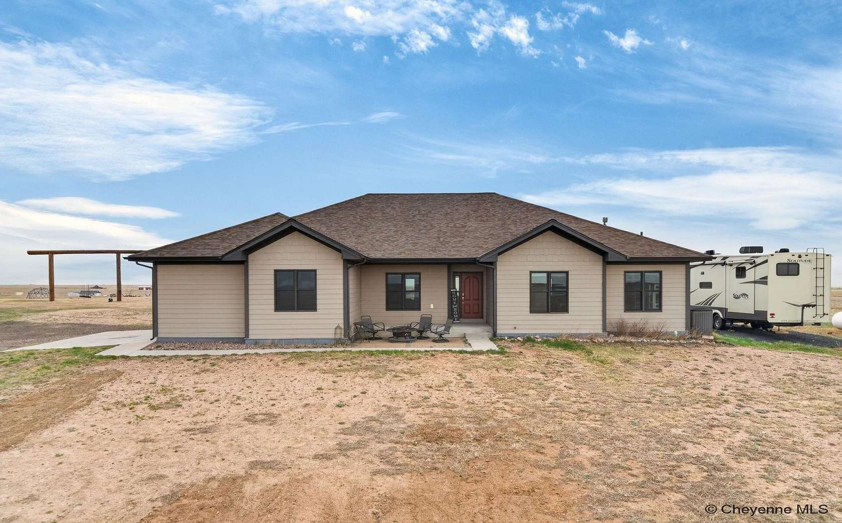 9 Acres of Land with Home for Sale in Cheyenne, Wyoming