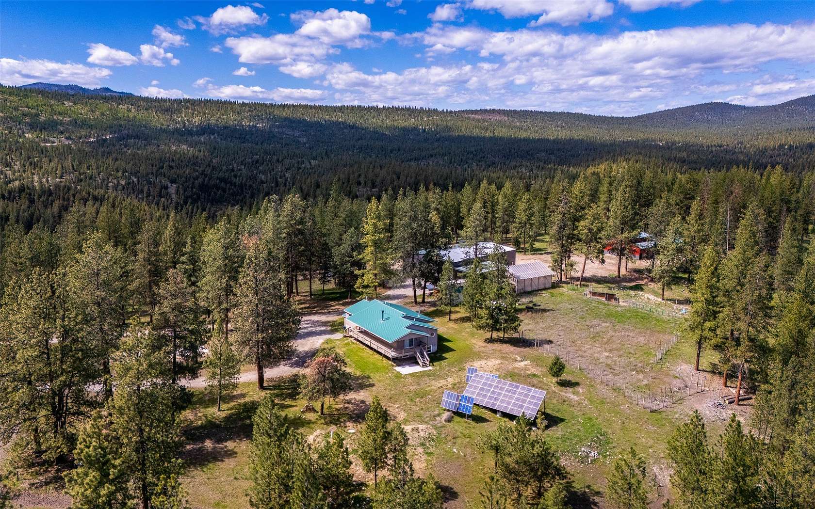 40.4 Acres of Land with Home for Sale in Marion, Montana
