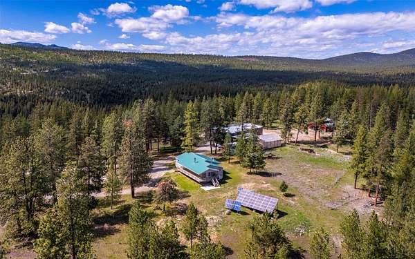 40.4 Acres of Land with Home for Sale in Marion, Montana
