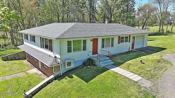 1.6 Acres of Land with Home for Sale in Beach Lake, Pennsylvania