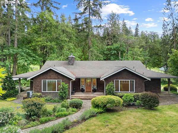 5.65 Acres of Land with Home for Sale in Brush Prairie, Washington