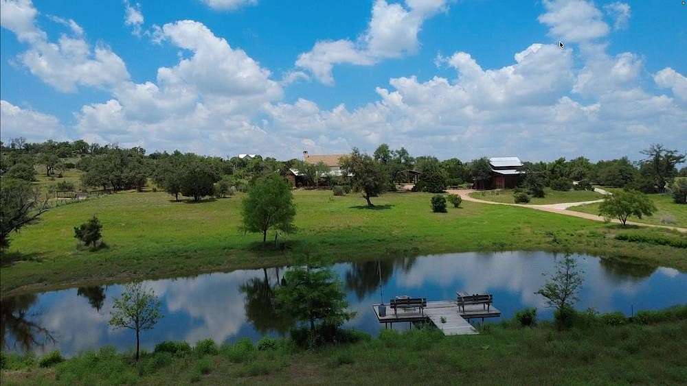 12.6 Acres of Recreational Land with Home for Sale in Fredericksburg, Texas