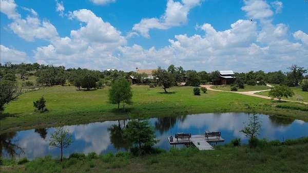 12.6 Acres of Recreational Land with Home for Sale in Fredericksburg, Texas