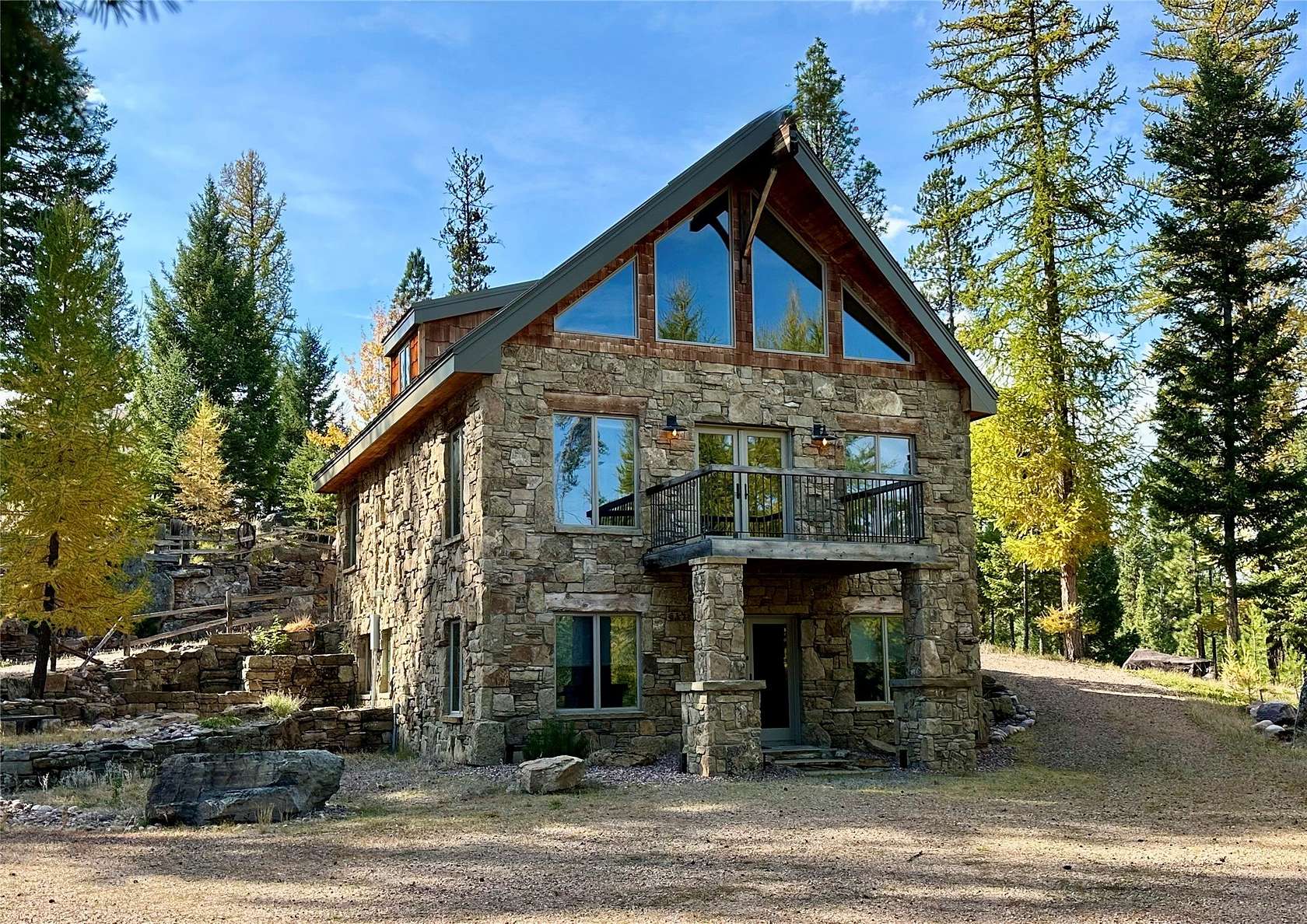 1.55 Acres of Land with Home for Sale in Seeley Lake, Montana