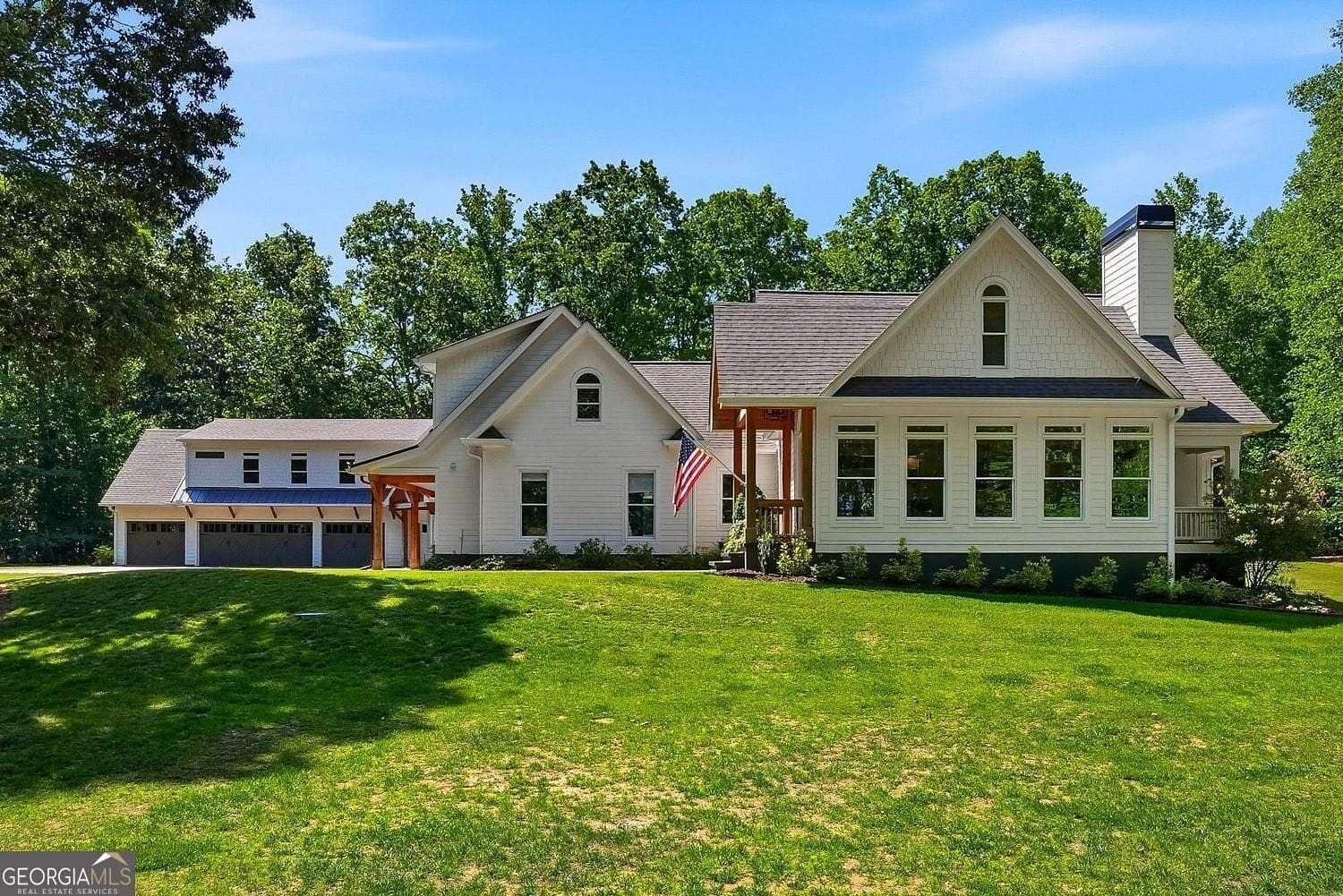8.84 Acres of Land with Home for Sale in Cumming, Georgia