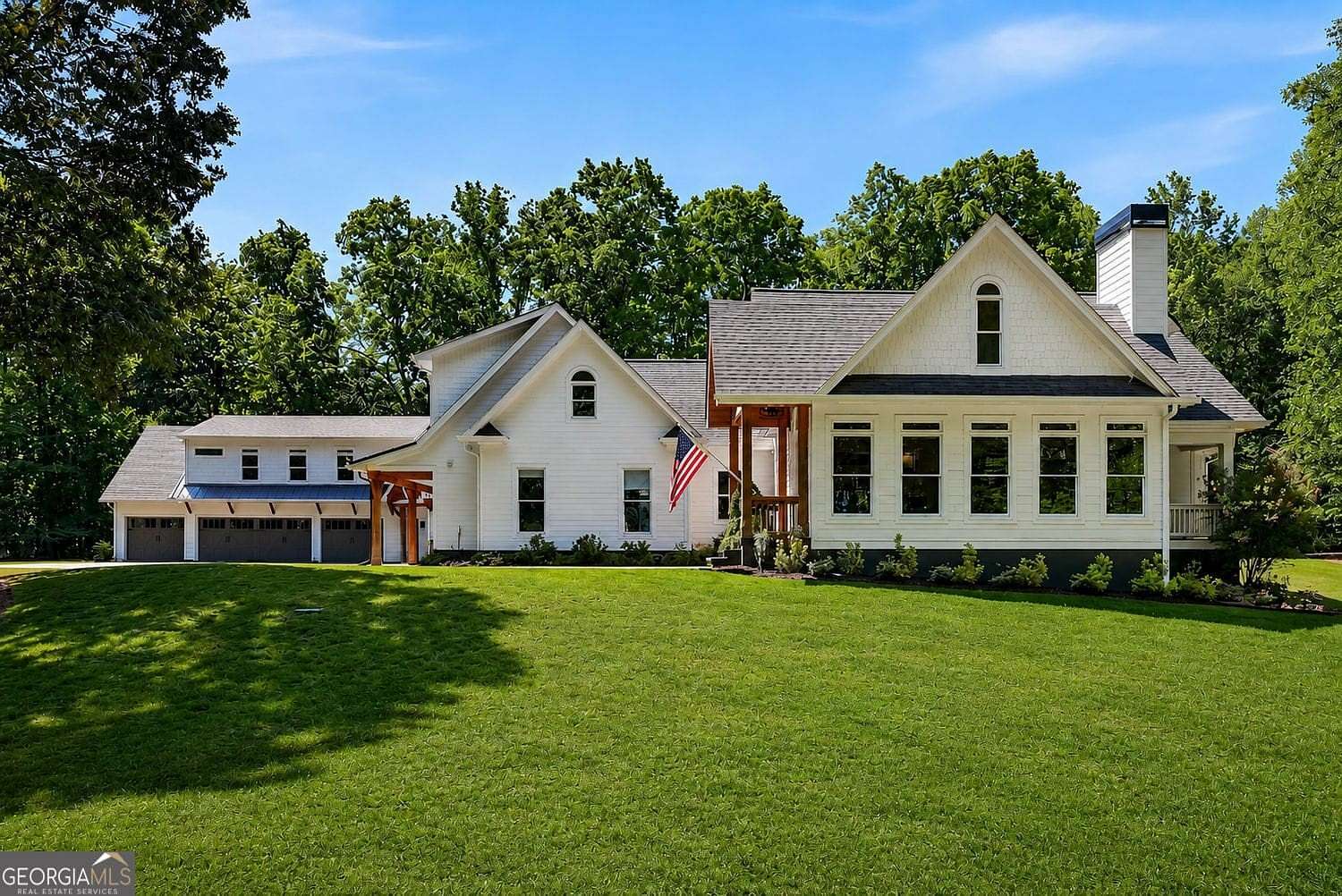 8.84 Acres of Land with Home for Sale in Cumming, Georgia