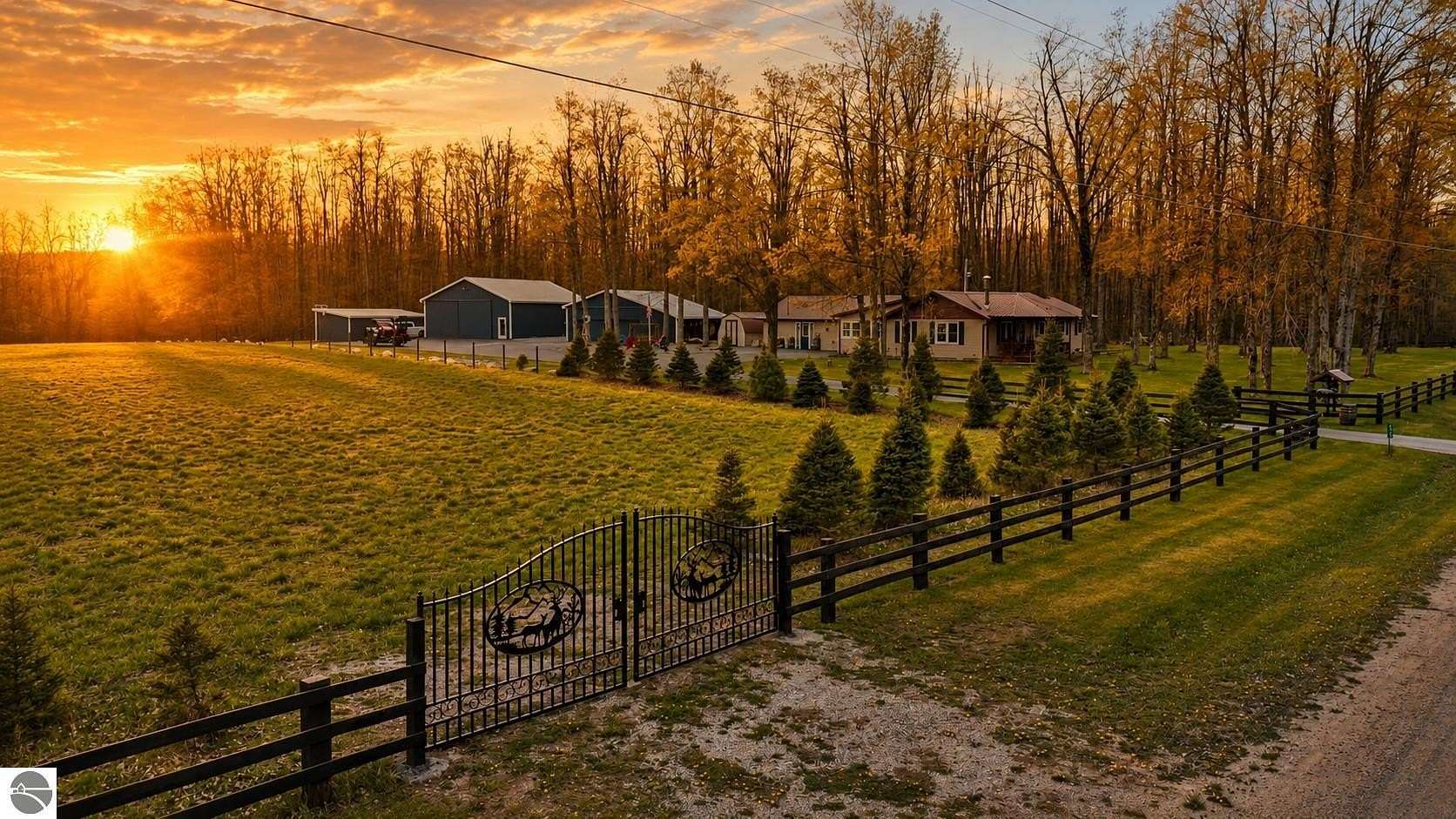 90 Acres of Recreational Land with Home for Sale in Hillman, Michigan