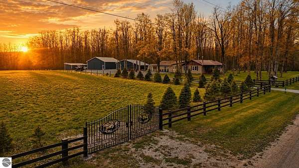 90 Acres of Recreational Land with Home for Sale in Hillman, Michigan