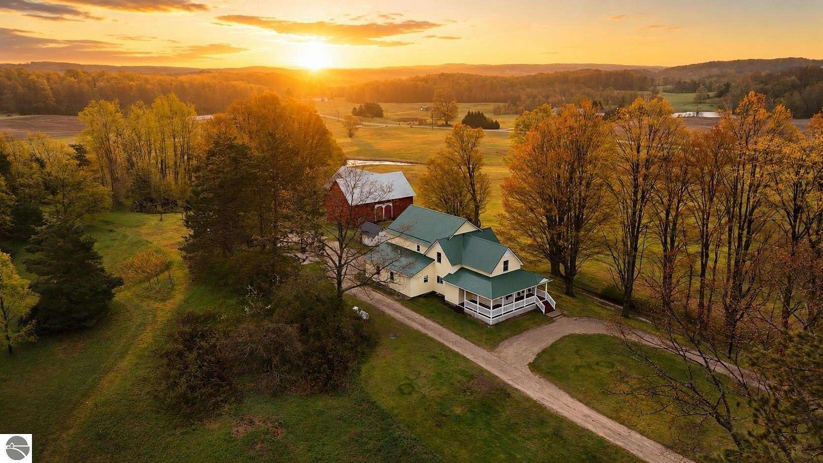15 Acres of Land with Home for Sale in Cadillac, Michigan
