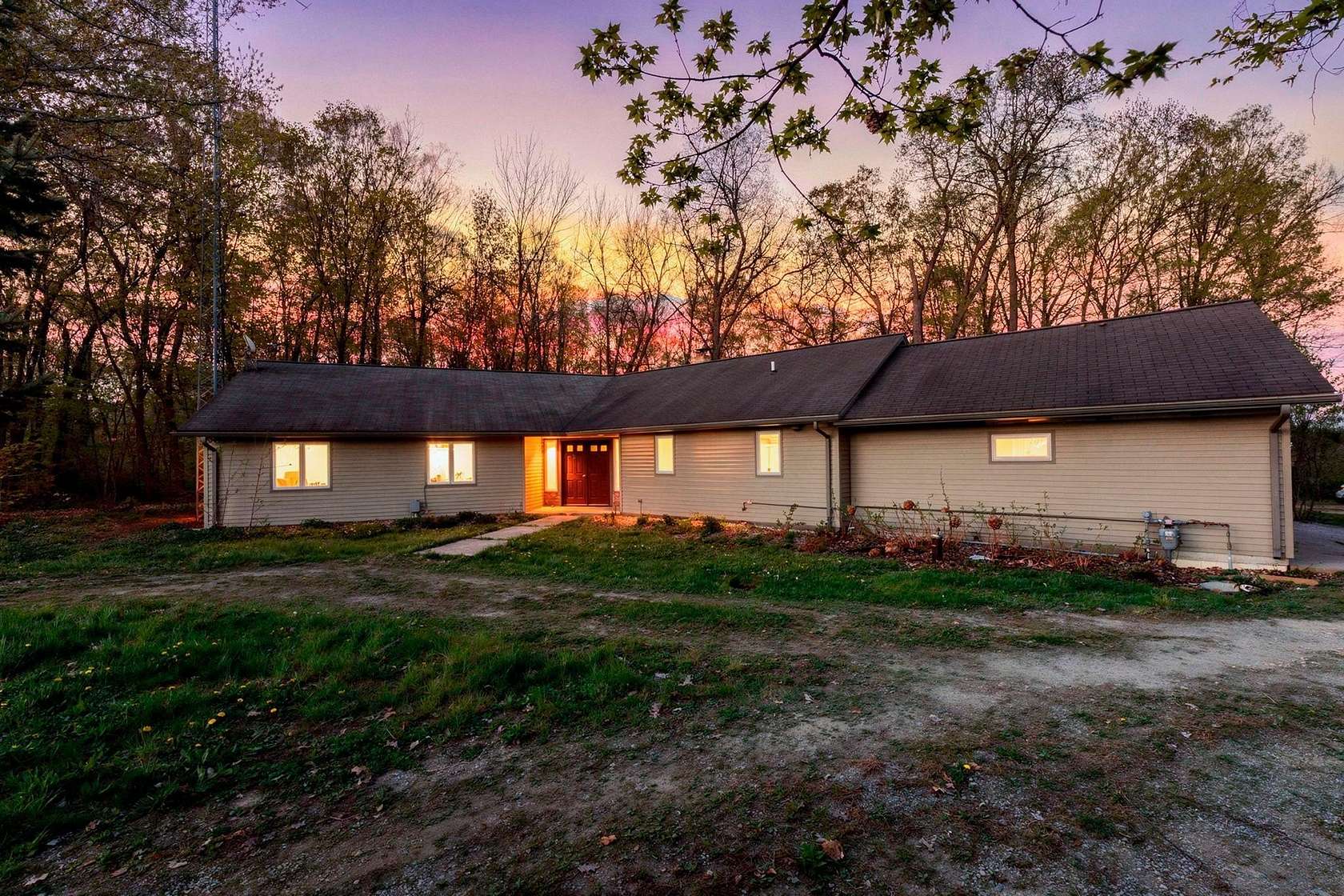30 Acres of Recreational Land with Home for Sale in Swanville, Minnesota