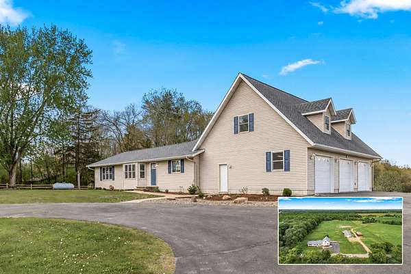 9.4 Acres of Land with Home for Sale in Chippewa Falls, Wisconsin