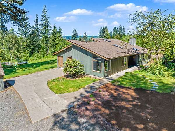 3.9 Acres of Land with Home for Sale in Sandy, Oregon