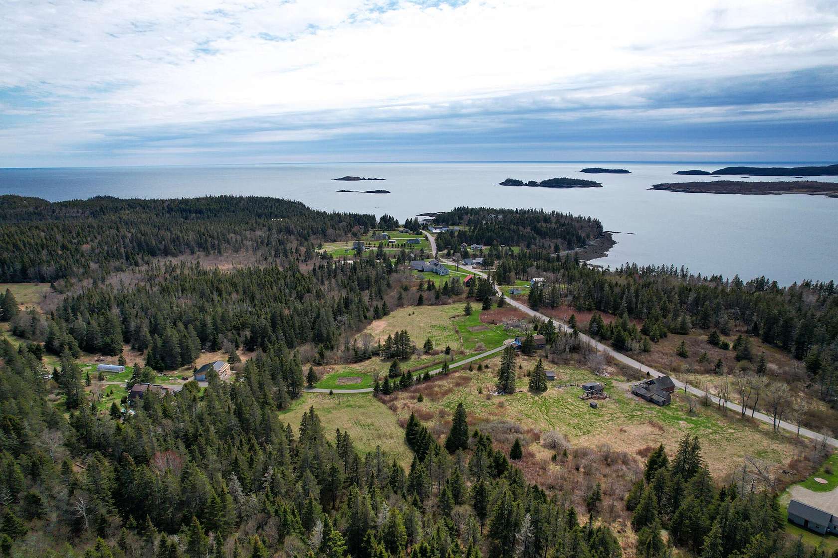 4 Acres of Land with Home for Sale in Cutler, Maine