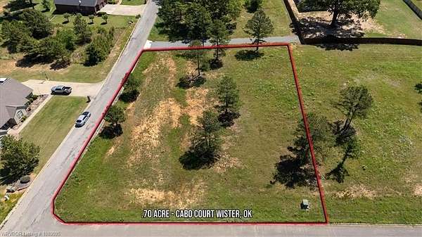 0.53 Acres of Residential Land for Sale in Wister, Oklahoma