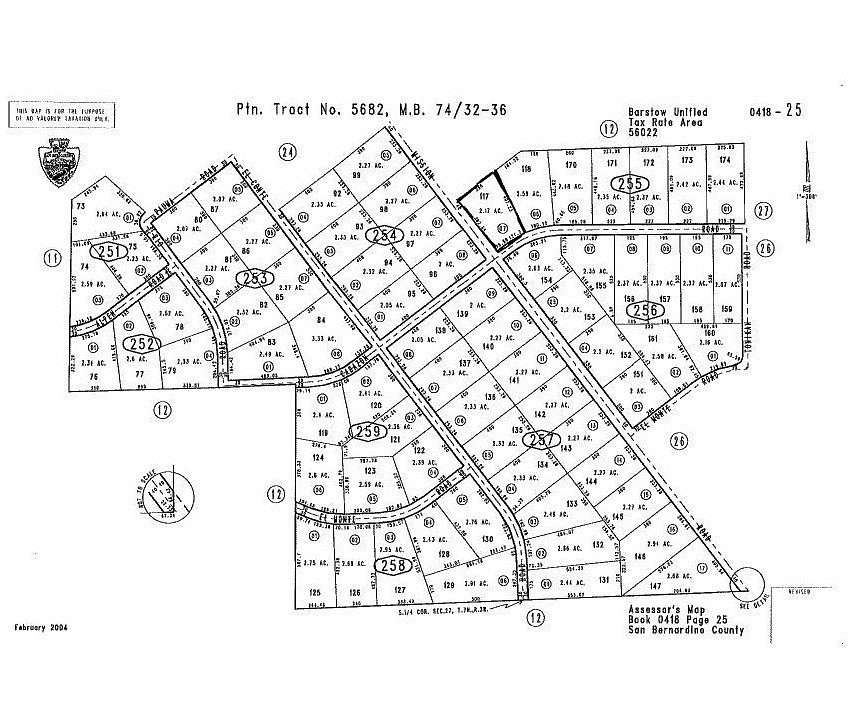 2.17 Acres of Land for Sale in Apple Valley, California