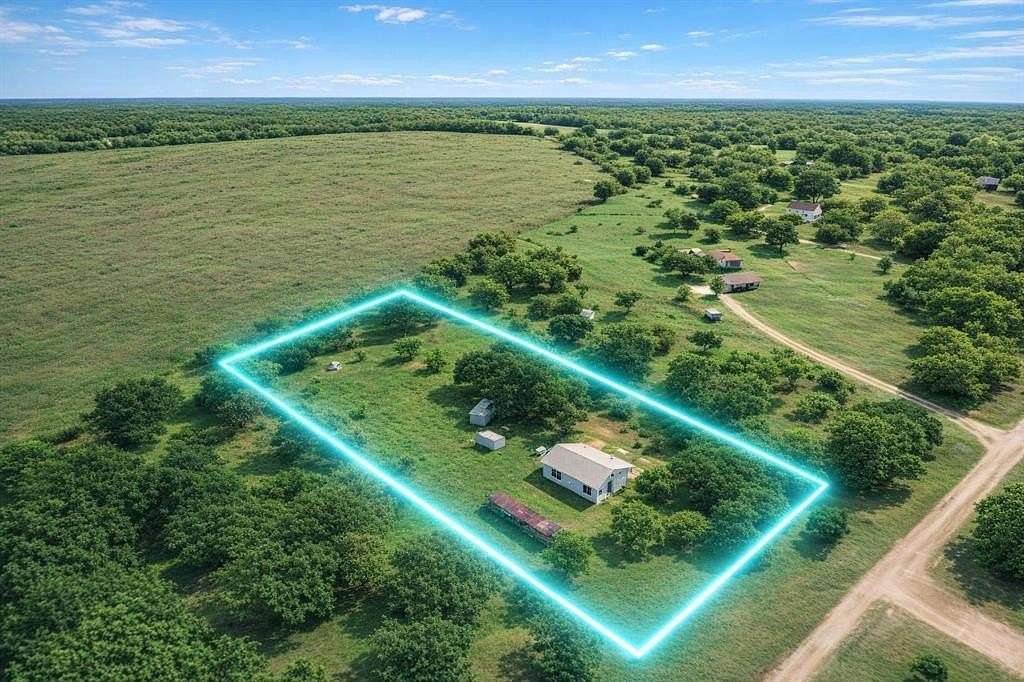 2 Acres of Land with Home for Sale in Kaufman, Texas