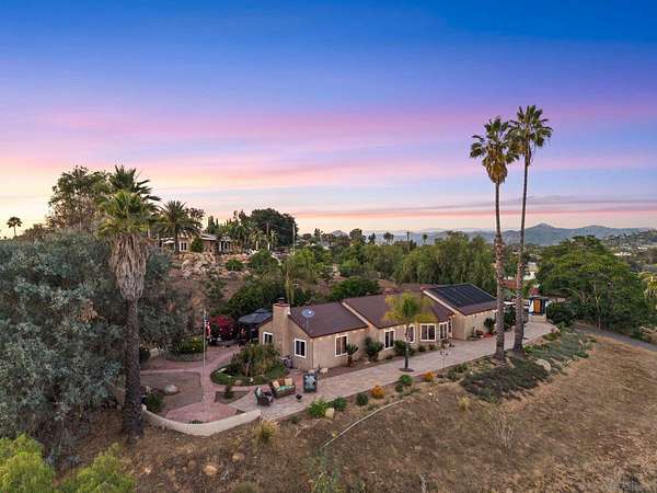 2.69 Acres of Land with Home for Sale in Escondido, California
