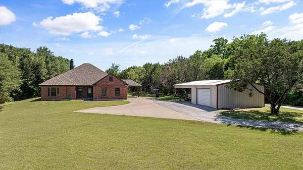 7.88 Acres of Land with Home for Sale in Granbury, Texas
