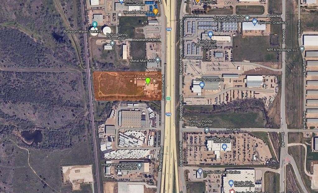 7.28 Acres of Commercial Land for Sale in Burleson, Texas