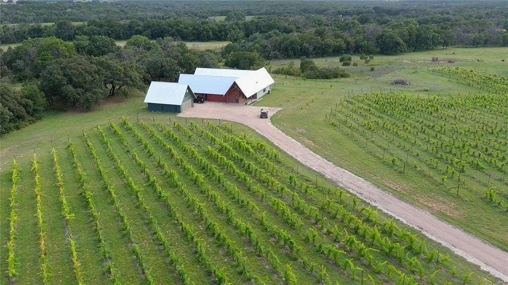 23.4 Acres of Agricultural Land with Home for Sale in Hico, Texas