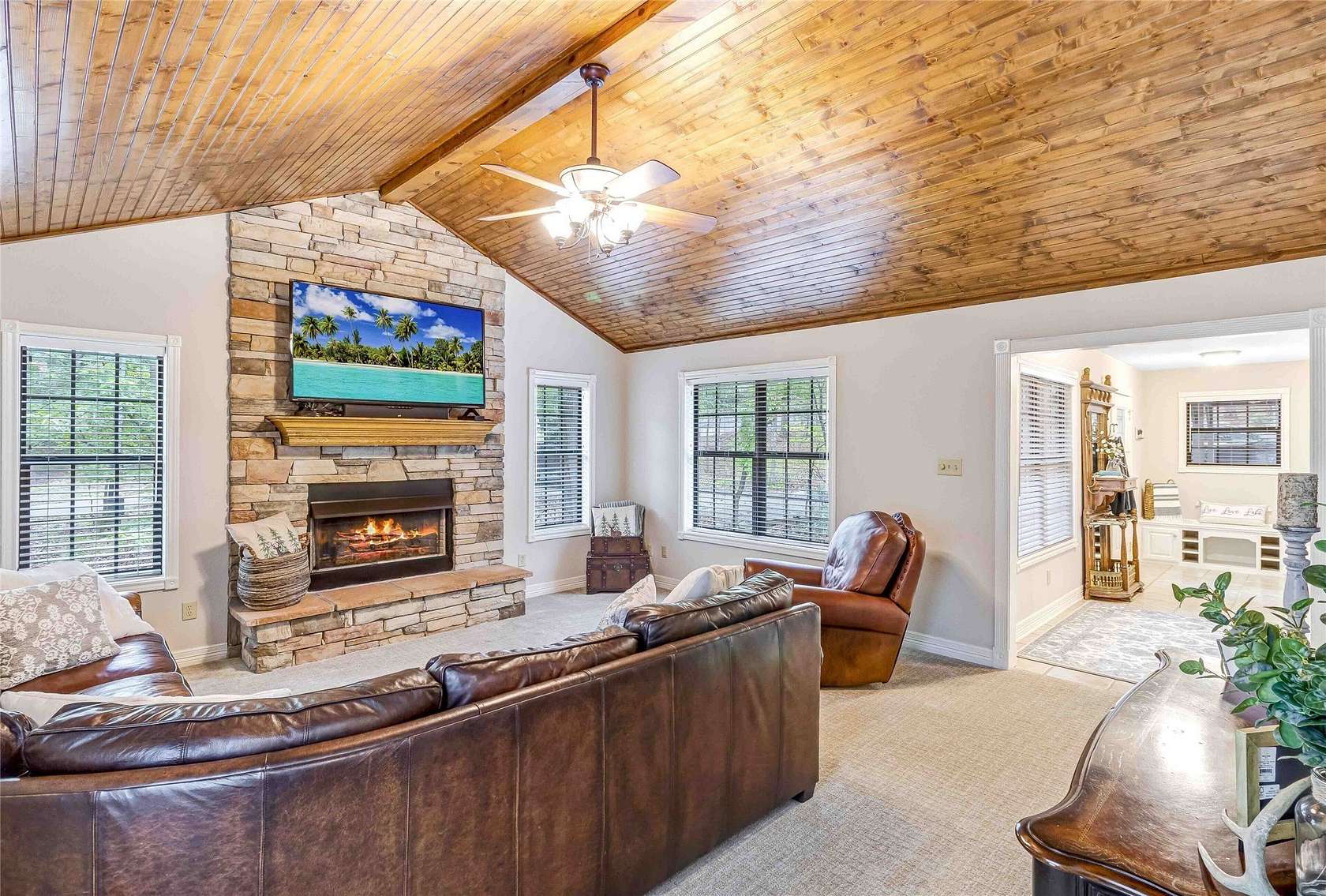 1.69 Acres of Land with Home for Sale in Holly Lake Ranch, Texas