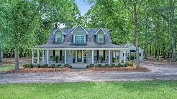 3.44 Acres of Land with Home for Sale in Dawson, Georgia