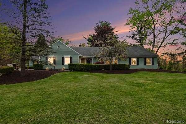5.38 Acres of Land with Home for Sale in Milford, Michigan
