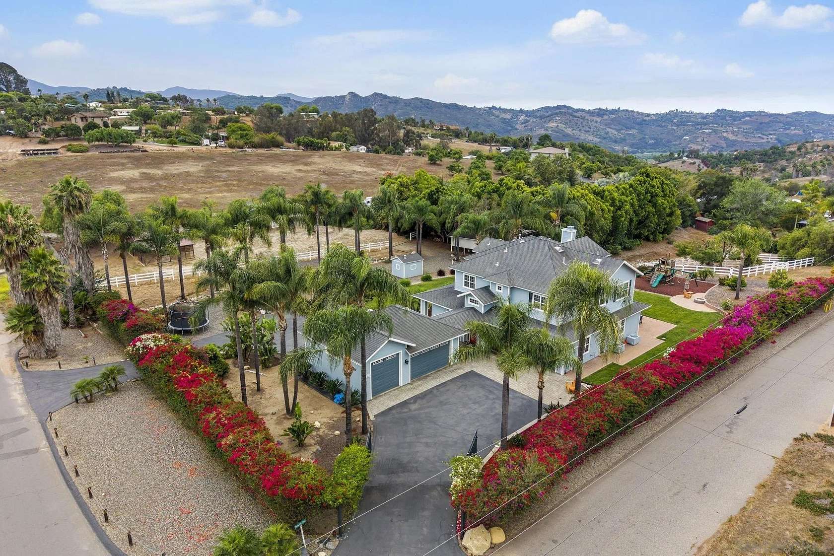 2.5 Acres of Land with Home for Sale in Bonsall, California