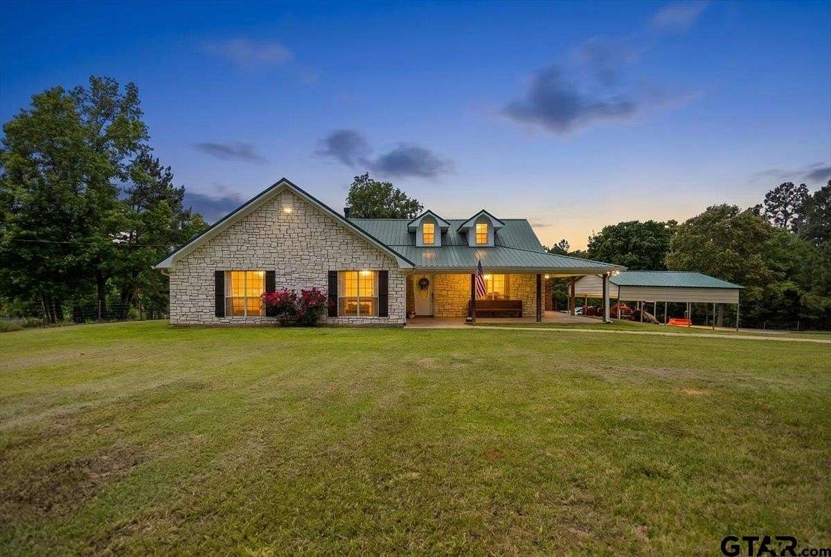 7.3 Acres of Land with Home for Sale in Troup, Texas