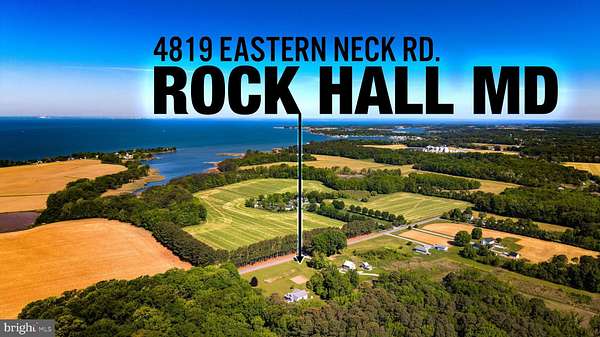 2.5 Acres of Land with Home for Sale in Rock Hall, Maryland