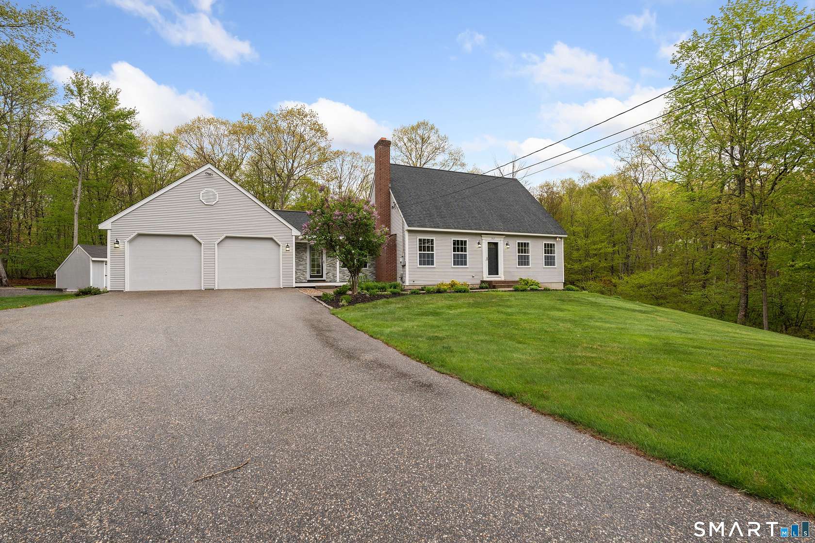 4 Acres of Land with Home for Sale in Ashford, Connecticut