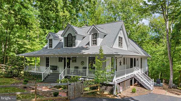 10.6 Acres of Land with Home for Sale in Fredericksburg, Virginia