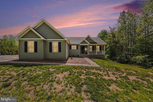 5 Acres of Land with Home for Sale in Rixeyville, Virginia
