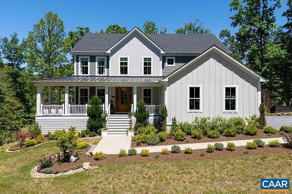 5.5 Acres of Land with Home for Sale in Charlottesville, Virginia