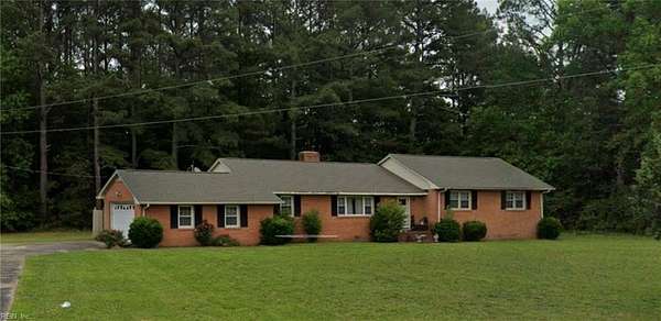 5 Acres of Land with Home for Sale in Suffolk, Virginia