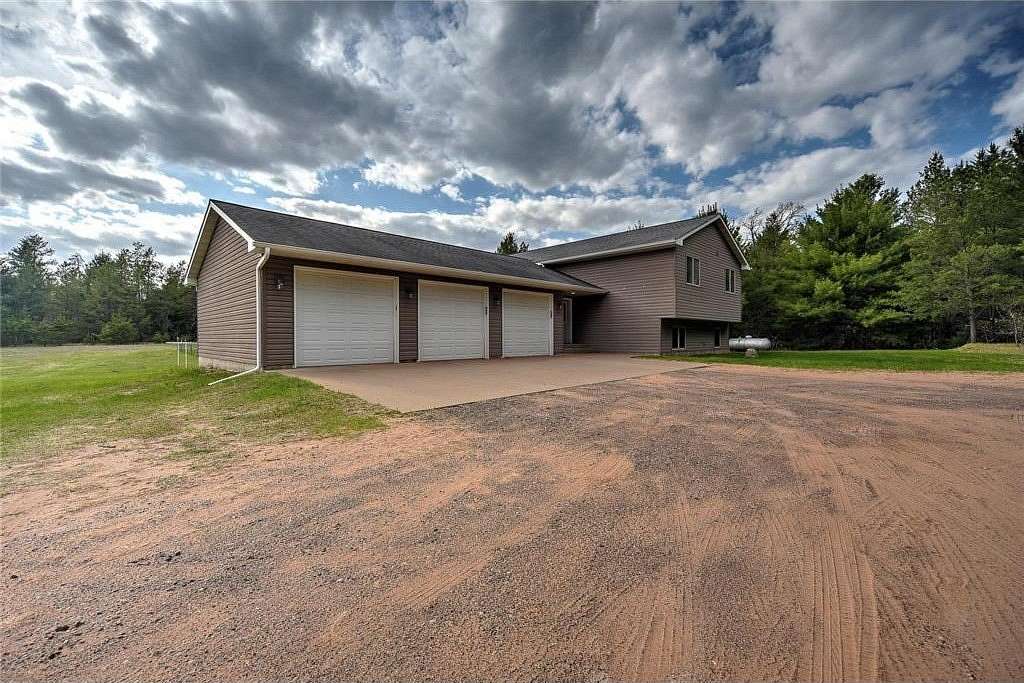 15.1 Acres of Land with Home for Sale in Grantsburg, Wisconsin