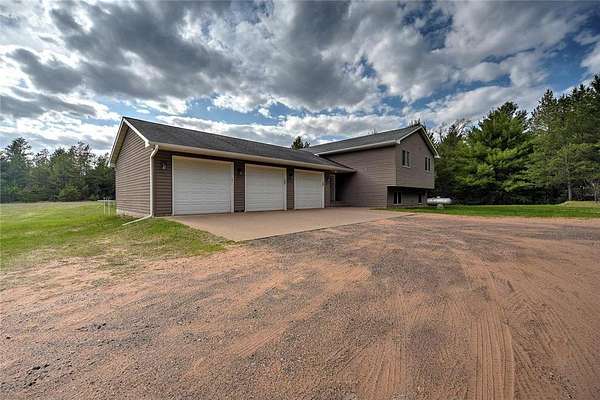 15.1 Acres of Land with Home for Sale in Grantsburg, Wisconsin