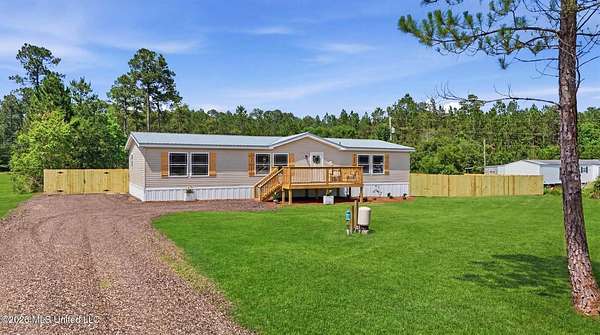 2.12 Acres of Land with Home for Sale in Vancleave, Mississippi